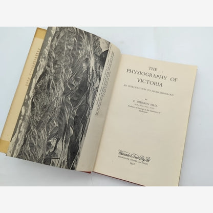 The Physiography Of Victoria by E Sherbon Hills (Hardcover, 1951) Geology by E Sherbon Hills — photo 2