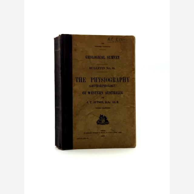 The Physiography Of Western Australia by J T Jutson (Hardcover, 1950) by J T Jutson book cover