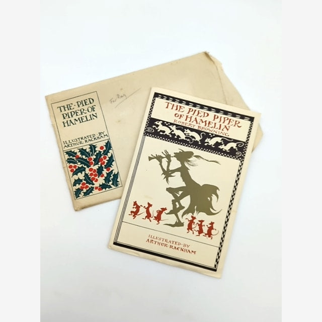 The Pied Piper Of Hamelin by Robert Browning (1939) Children's by Robert Browning book cover