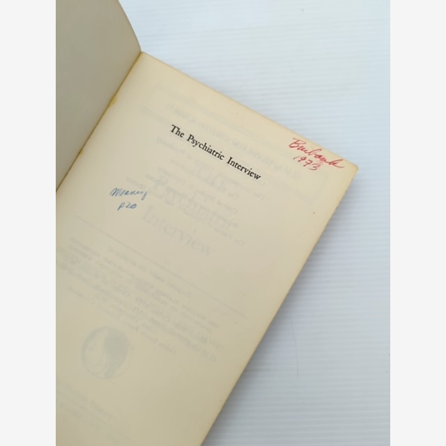 The Psychiatric Interview by Mary Ladd Gawel Helen Swick Perry (Paperback, 1970) by Mary Ladd Gawel Helen Swick Perry — photo 6