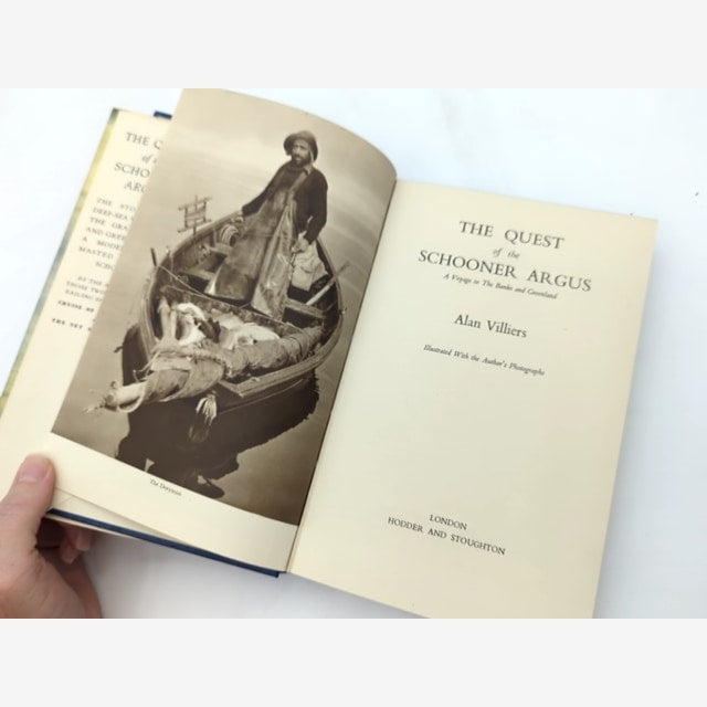 The Quest Of The Schooner Argus by Alan Villiers (Hardcover, 1951) by Alan Villiers — photo 4