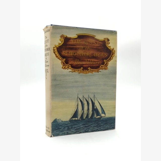 The Quest Of The Schooner Argus by Alan Villiers (Hardcover, 1951) by Alan Villiers book cover