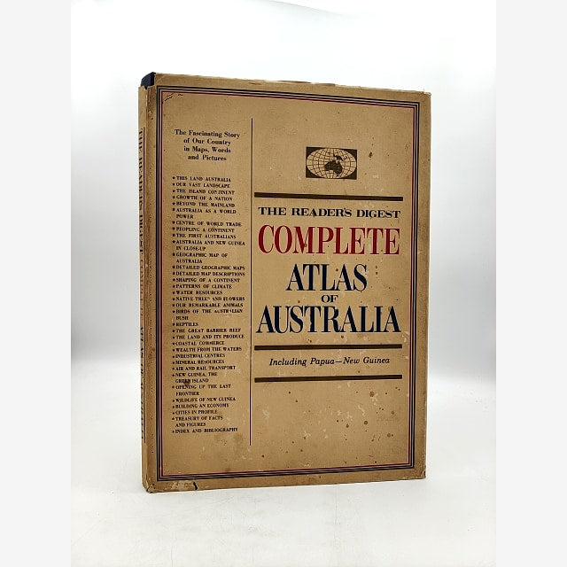 The Reader's Digest Complete Atlas of Australia by P J Devery by P J Devery book cover