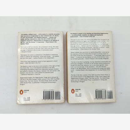 The Regeneration Trilogy 2 Books by Pat Barker (Booker Prize) Paperback by Pat Barker — photo 6