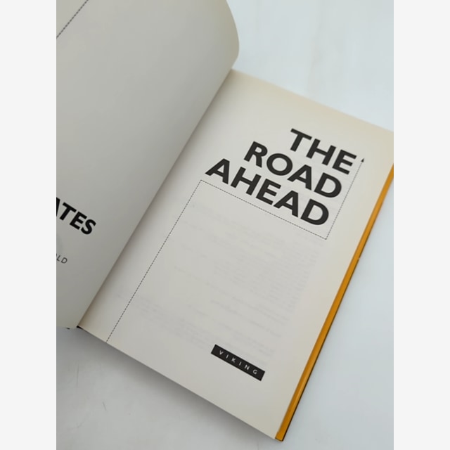The Road Ahead by Bill Gates (Hardcover, 1995) 1st Edition Biography, Microsoft by Bill Gates — photo 2
