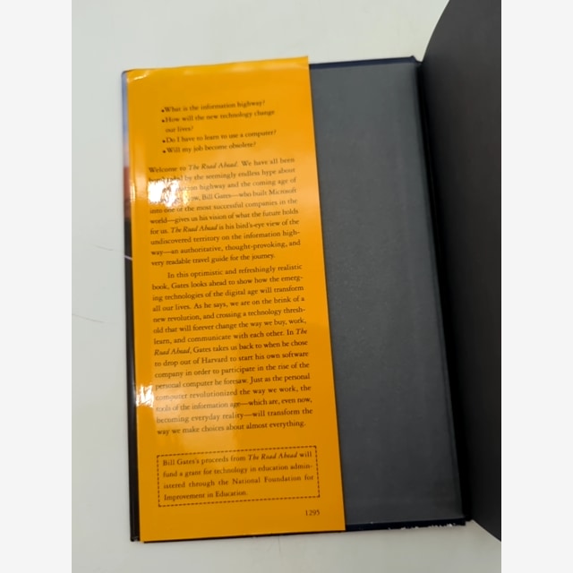 The Road Ahead by Bill Gates (Hardcover, 1995) 1st Edition Biography, Microsoft by Bill Gates — photo 6