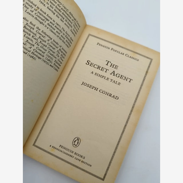 The Secret Agent by Joseph Conrad (Paperback, 2010) Espionage by Joseph Conrad — photo 2
