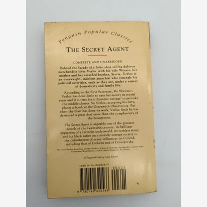 The Secret Agent by Joseph Conrad (Paperback, 2010) Espionage by Joseph Conrad — photo 5