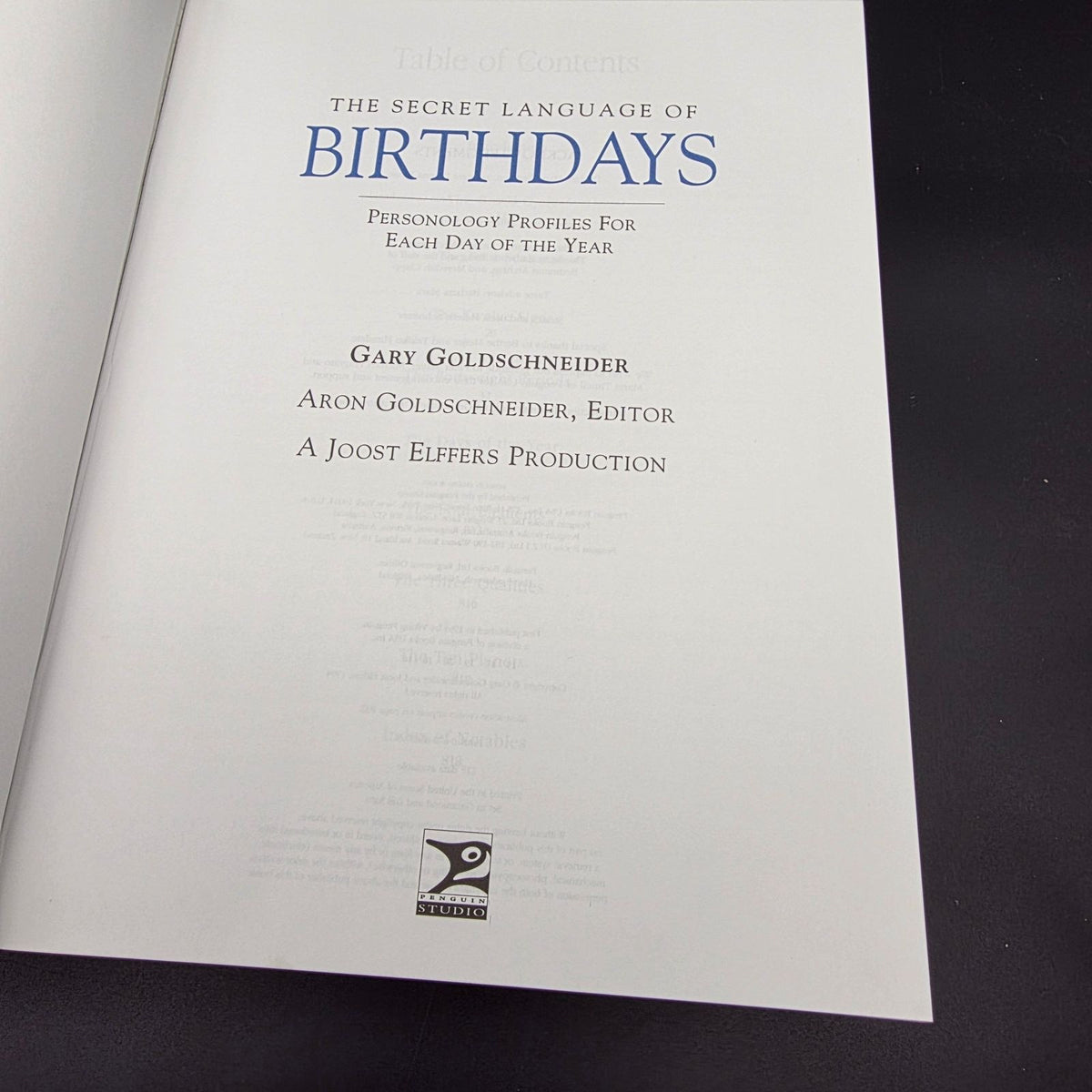 THE SECRET LANGUAGE OF BIRTHDAYS — photo 3