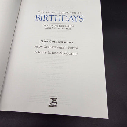 THE SECRET LANGUAGE OF BIRTHDAYS — photo 3