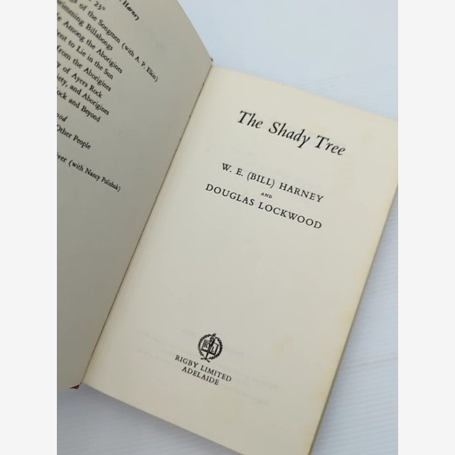The Shady Tree by W E Harney and Douglas Lockwood (Hardcover, 1963) by W E Harney And Douglas Lockwood — photo 5