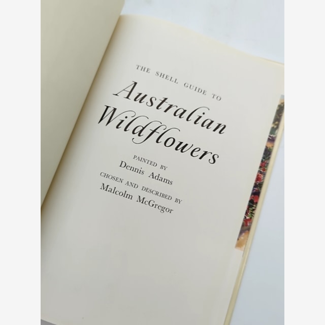 The Shell Guide To Australian Wildflowers by Malcolm Mcgregor Dennis Adams — photo 5