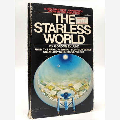 The Starless World (star Trek Adventures) by Gordon Eklund, Science Fiction by Gordon Eklund book cover