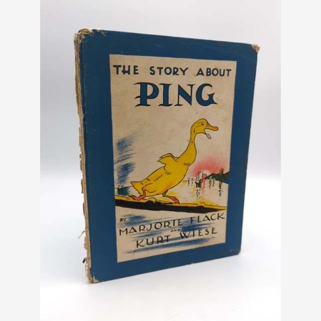 The Story About Ping by Marjorie Flack (Hardcover, 1962) Rare Children's Book by Marjorie Flack book cover