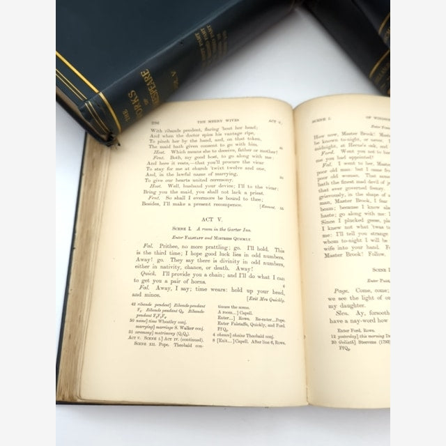 The Works Of William Shakespeare 1893 Complete 9 Vol Set Aldis Wright Macmillan by William Shakespeare — photo 3
