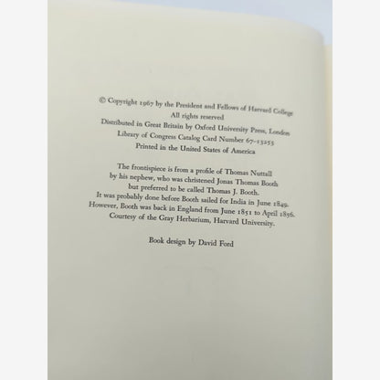 Thomas Nuttall Naturalist Explorations In America by Jeannette E Graustein by Jeannette E Graustein — photo 4