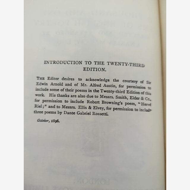 Thousand And One Gems Of English Poetry by Charles Mackay (Cloth, 1896) by Charles Mackay — photo 3