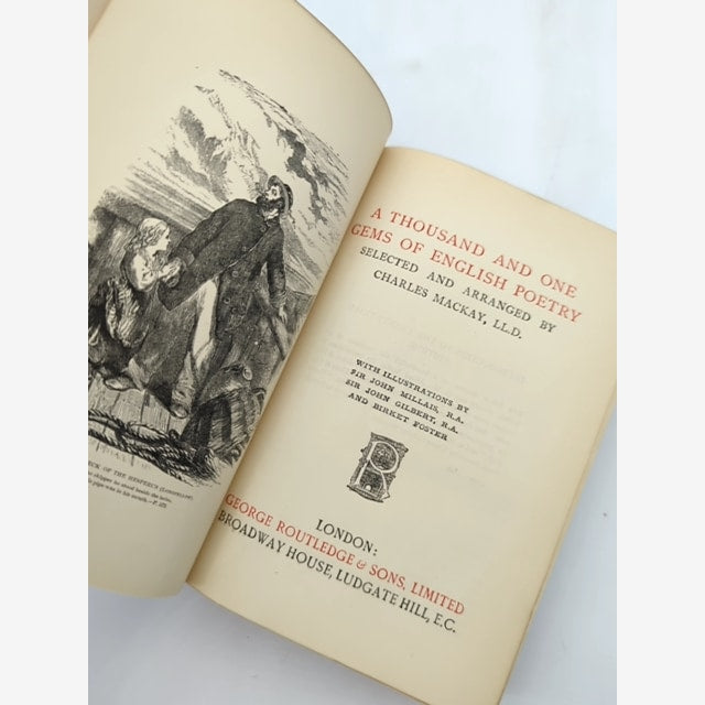 Thousand And One Gems Of English Poetry by Charles Mackay (Cloth, 1896) by Charles Mackay — photo 6