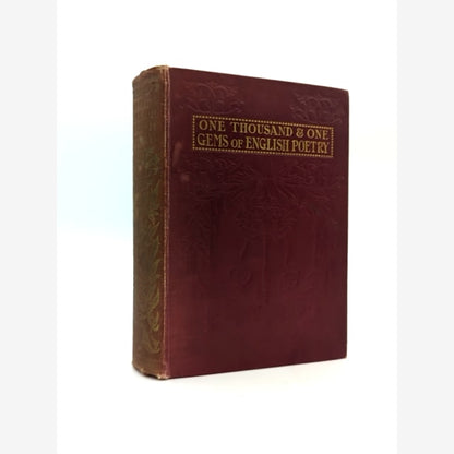 Thousand And One Gems Of English Poetry by Charles Mackay (Cloth, 1896) by Charles Mackay book cover