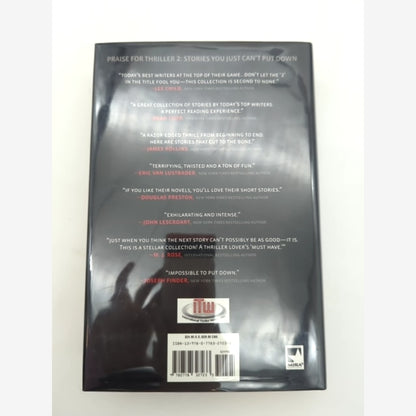 Thriller 2 by Clive Cussler (Hardcover, 2009) Signed by Sean Chercover, Gary Braver, Jeffery Deaver, Blake Crouch, Kathleen Antrim — photo 5