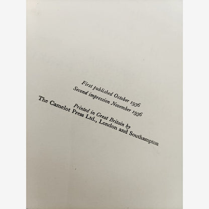 Through The Woods by H E Bates (Cloth, 1936) Natural History by H E Bates — photo 3