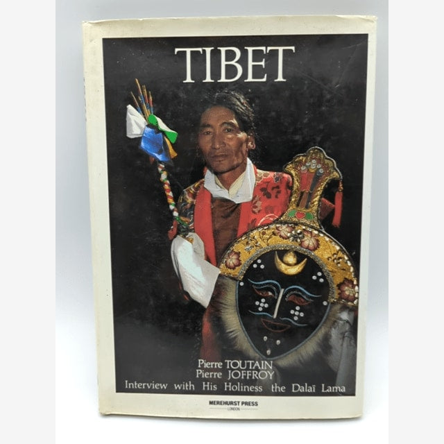 Tibet by Pierre Toutain-Dorbec (Vintage Paperback, 1987) Culture History Book book cover