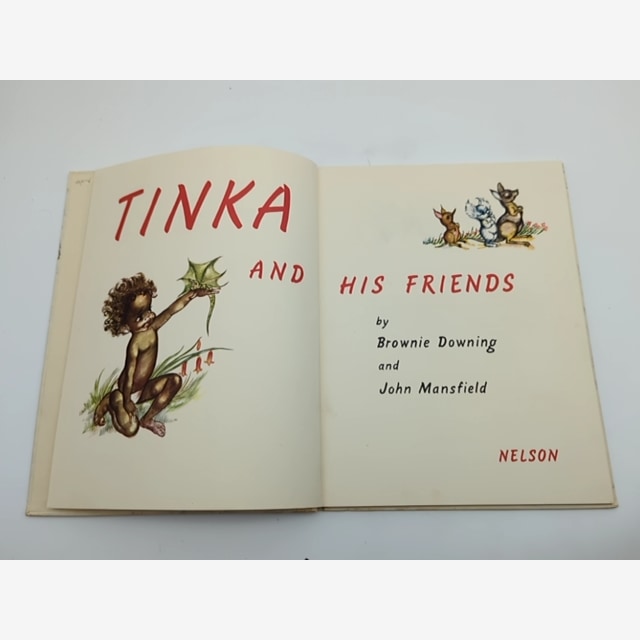Tinka and His Friends by Brownie Downing (Hardcover, 1960) 1st Edition, Rare by Brownie Downing — photo 2