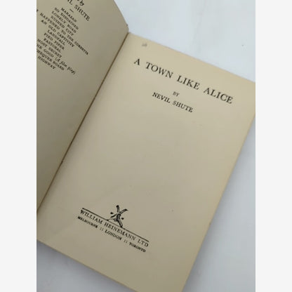 Town Like Alice by Nevil Shute (Cloth, 1950) Literature & Fiction by Nevil Shute — photo 4