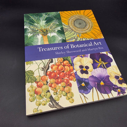 Treasures of Botanical Art by Shirley Sherwood and Martyn Rix book cover