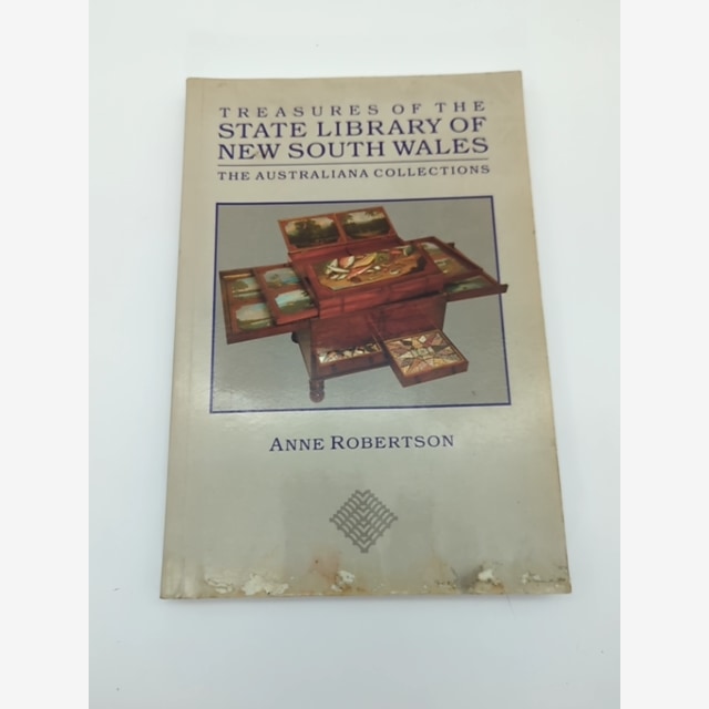 Treasures of the State Library of New South Wales: The Australiana Collections, by Anne Robertson book cover