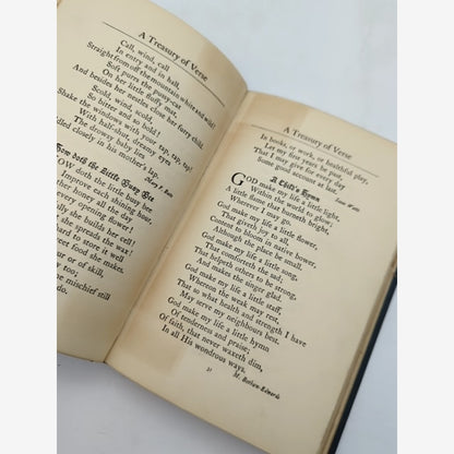 Treasury Of Verse For Little Children by M G Edgar (Cloth, 1908) Children's by M G Edgar — photo 5