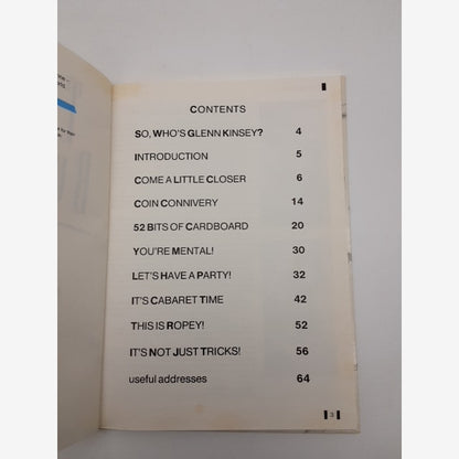Tricky Business by Glenn Kinsey (Hardcover, 1990), Magic Tricks by Glenn Kinsey — photo 5
