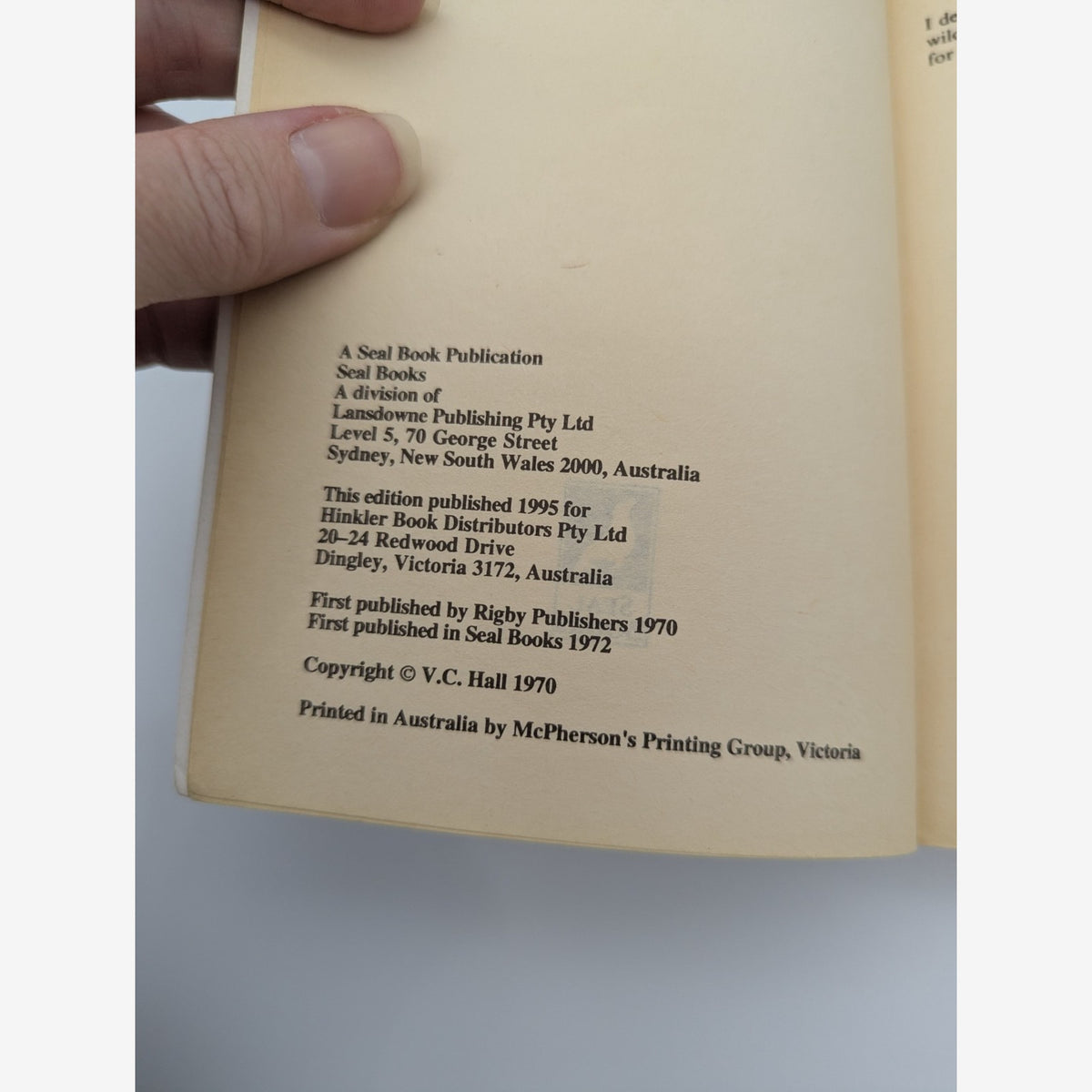 True Australian Tales: 2 Books in 1 by Norman V Wallace & Vic Hall, Australia by "Norman V Wallace Vic Hall" — photo 2