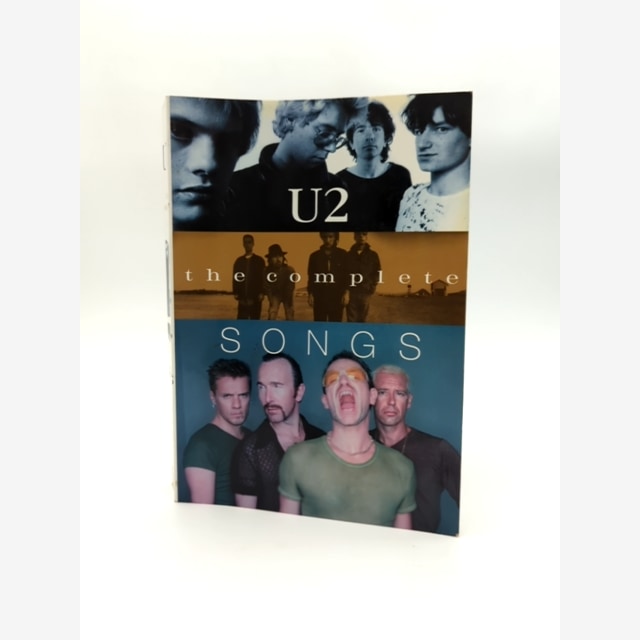 U2: The Complete Songs 1999 Music Score Tablature by U2 book cover