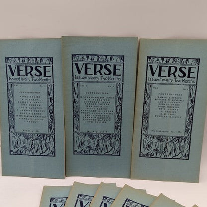 Verse - Issues 1929-1933 Nos. 1-24 Complete Rare & Scare Melbourne Australiana by Percival Serle — photo 6