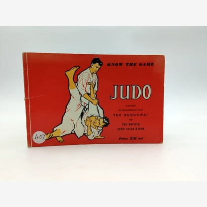 Vintage Martial Arts Book: Know The Game: Judo by The Budokwai (Paperback, 1958) by The Budokwai book cover