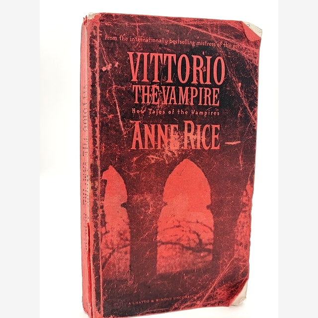 Vittorio The Vampire New Tales Of The Vampires by Anne Rice, Vampires by Anne Rice book cover