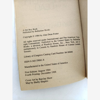 Voyage to the City of the Dead by Alan Dean Foster (Paperback, 1988) by Alan Dean Foster — photo 5