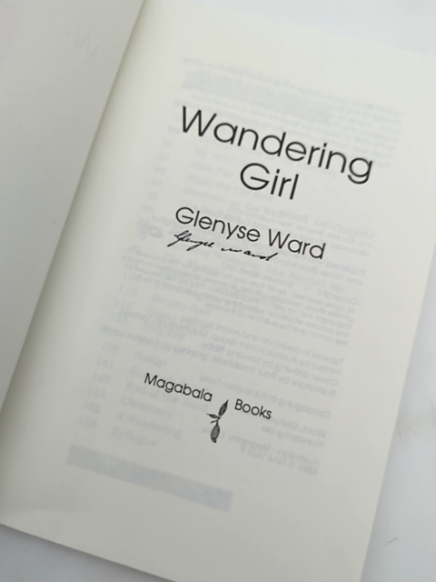 Wandering Girl by Glenyse Ward (Paperback, 1987)Signed — photo 2