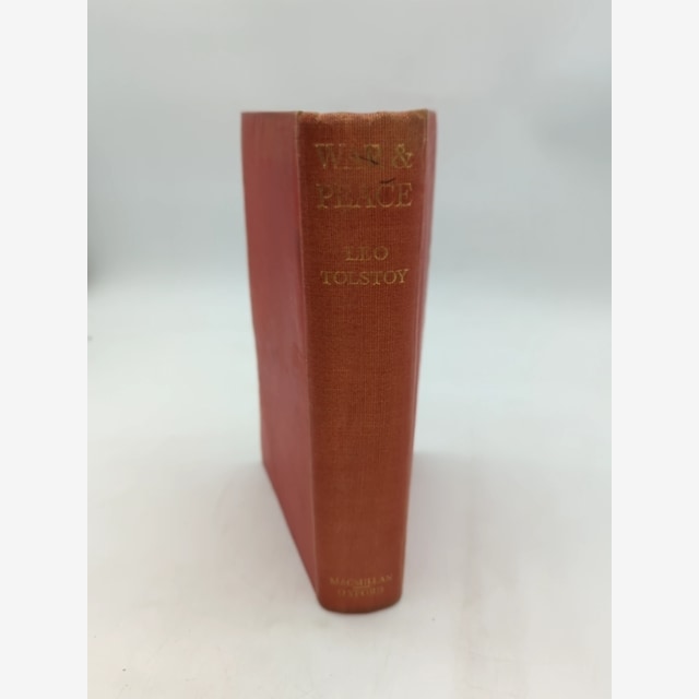 War And Peace by Leo Tolstoy (Hardcover, 1943) Vintage Classic Book by Leo Tolstoy — photo 2
