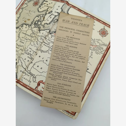 War And Peace by Leo Tolstoy (Hardcover, 1943) Vintage Classic Book by Leo Tolstoy — photo 4