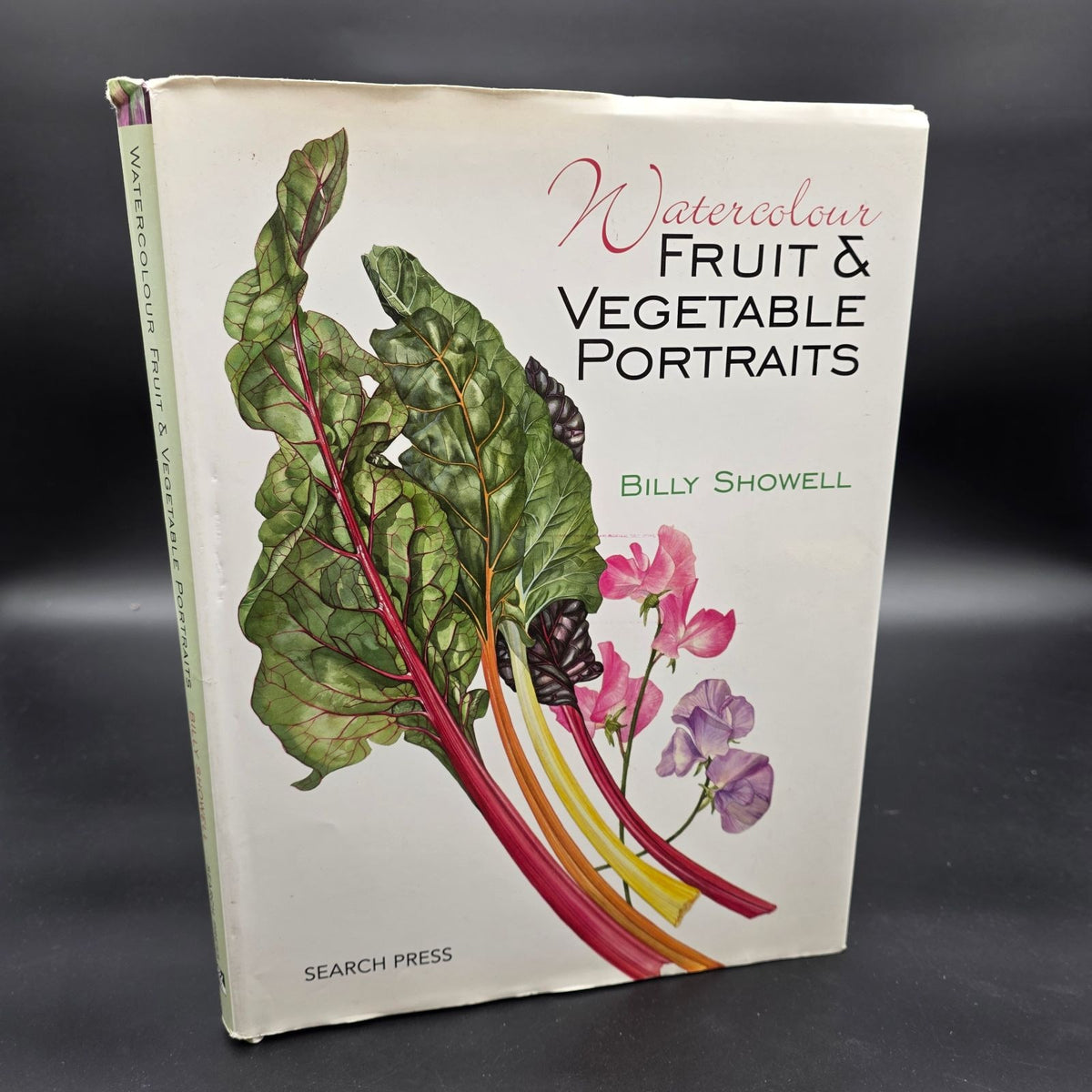 Watercolour Fruit & Vegetable Portraits by Billy Showell book cover