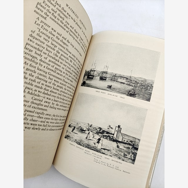 Waterless Horizons (Hardcover, 1942) Aboriginal Encounters Darling/Murray by Robert Stephens Malcolm Uren — photo 2