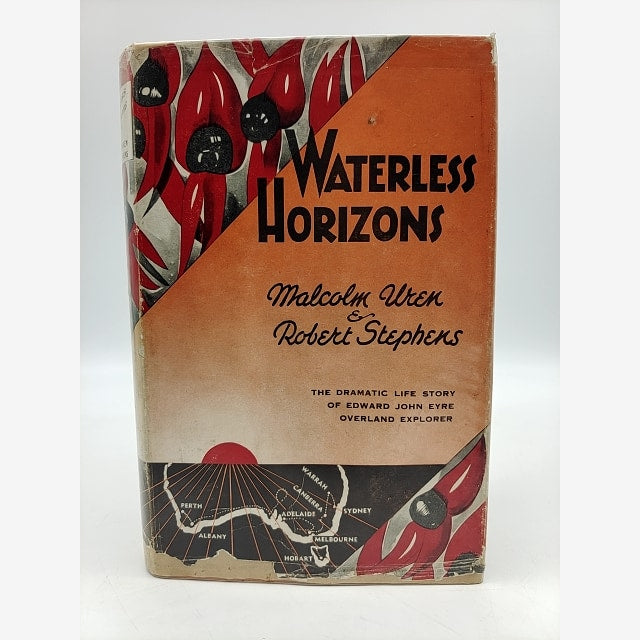Waterless Horizons (Hardcover, 1942) Aboriginal Encounters Darling/Murray by Robert Stephens Malcolm Uren book cover