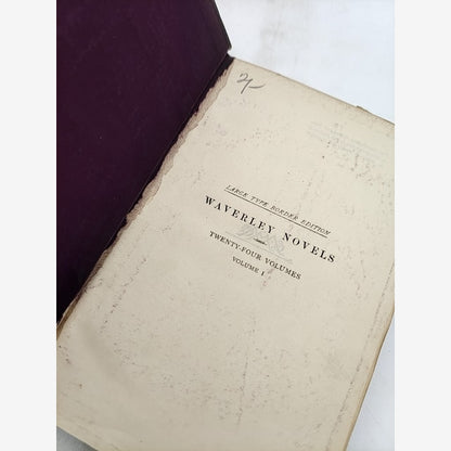 Waverley Novels by Andrew Lang (Cloth, 1901) Literature & Fiction by Andrew Lang — photo 5