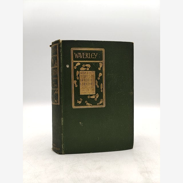 Waverley Novels by Andrew Lang (Cloth, 1901) Literature & Fiction by Andrew Lang book cover