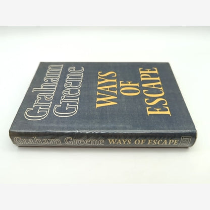 Ways of Escape by Graham Greene (Hardcover 1980) 1st Ed 2nd volume autobiography by Graham Greene — photo 2
