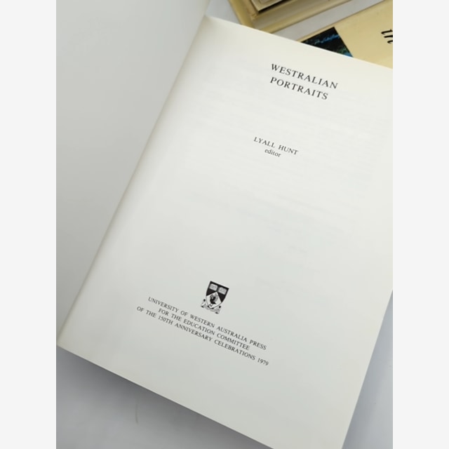 Western Australia 150th Anniversary, UWA, Local History 1979, 10 Hardcover Books by University Of Western Australia 10 Book Bundle — photo 3