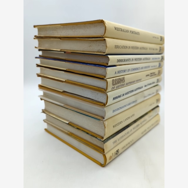 Western Australia 150th Anniversary, UWA, Local History 1979, 10 Hardcover Books by University Of Western Australia 10 Book Bundle — photo 5
