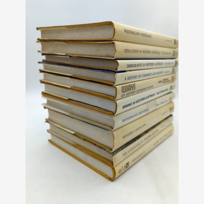 Western Australia 150th Anniversary, UWA, Local History 1979, 10 Hardcover Books by University Of Western Australia 10 Book Bundle — photo 5